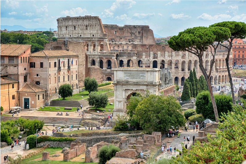 exploring the colosseum in rome